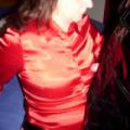 Satin dressed german MILF