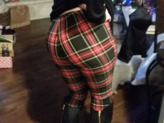 Checkered pants Milf
