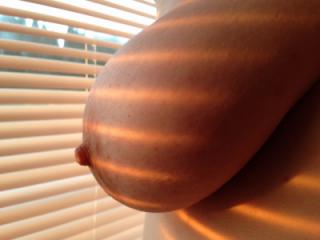 BBW wife nude by the window 6 of 9