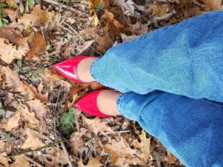 New red heels 5 of 5