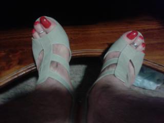 My red toenails