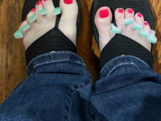 Bbw wife's feet 7 of 12