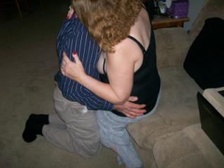 My good friend Timmy gets some of those big tits and her wet pussy 7 of 11