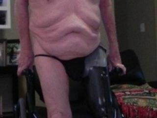 Tom Nude Wearing His Prosthesis. 3 of 19