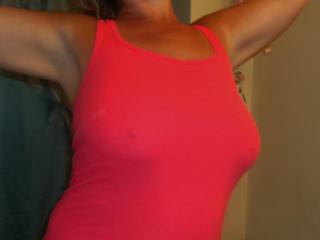 Wifes tank top tits 6 of 9