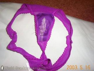 Cum Stained Thongs