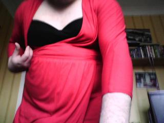 Me in red dessr 5 of 5