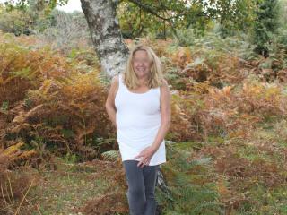 Gorgeous mature wife in the forest 8 of 19