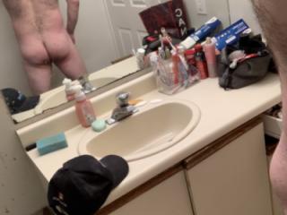 My hard dick tight ass and hairy chest 9 of 13
