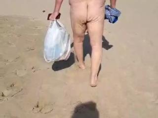 Wife filmed my beach walk