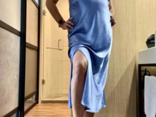 Blue Satin Nightwear 7 of 20