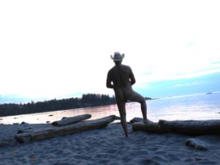 Sunrise and just enjoying my Birthday Nude 3 of 17