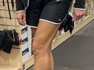 Trying on shoes at the Shoe Store 2 of 13