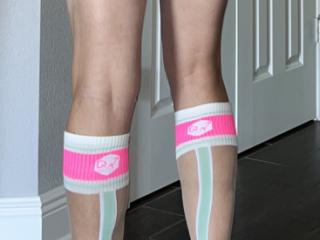 Fun socks and tan lines 1 of 6