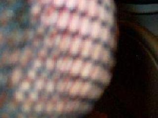 Ass and cock in fishnet underwear 5 of 6