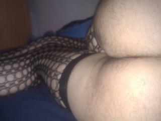Shaved legs and stockings 2 of 6