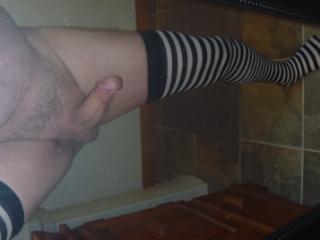 shaved with stockings 3 of 5