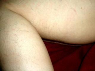 My breasts and my hairy legs. 8 of 10