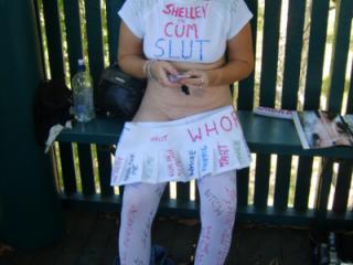 Shelley the cum slut 3 of 9