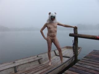 Nude at a lake 9 of 12