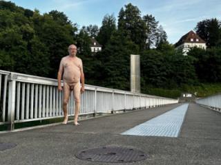 nude walk ln a bridge 8 of 13
