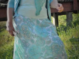 Lisa, braless, phantyhose, flashing 6 of 6