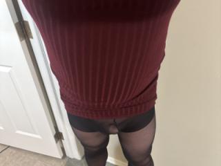 Maroon dress 3 of 9