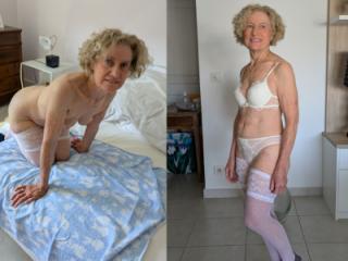 As promised only my white stockings remaining