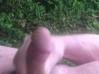 outdoor cumshot