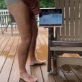 OUTSIDE WATCHING GUYS CUM ON LINNY
