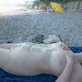 on the nude beach being dirty