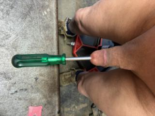 In the shed