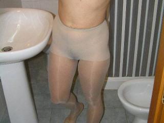 My Wife in Pantyhose!