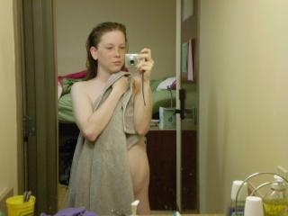 Just out of the shower 2 of 9