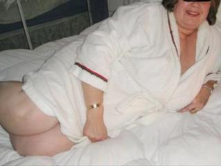 BBW Wife On The Bed 3 of 10