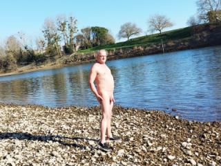 A little naked walk by the river 2 of 10