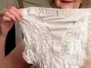 Me holding up my knickers 1 of 17