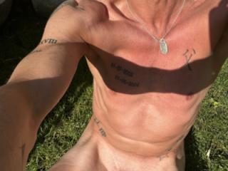 Nude sunbathing 10 of 14