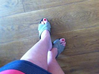 New Heels and new toe polish 3 of 4