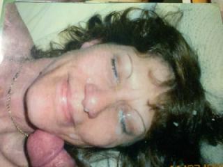 Back in the day Facial cum shots 6 of 6