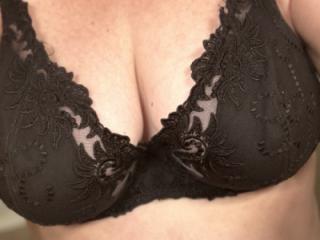 Black bra and panties 3 of 9