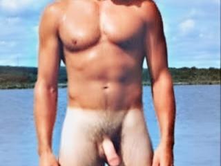 Hot young guy naked on the beach 1 of 13