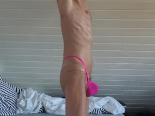 Pink Bulge Thong + Sexy Body 5 of 5