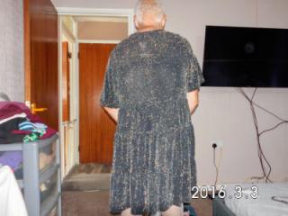 wearing my wifes dress 6 of 8