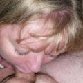 Morning blowjob