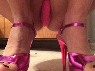 Pink heels and panties 6 of 6