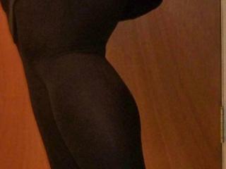 Black tights and heels 4 of 14