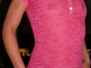 Skirt and pink see thru shirt 16 of 20