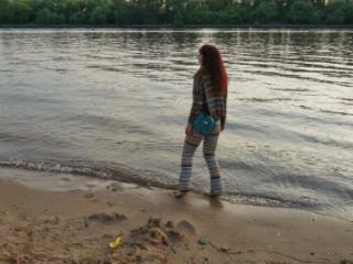 In AKIRA pants near Moscow-river in evening 5 of 20