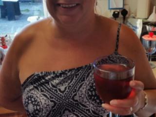Wife having a glass 1 of 9